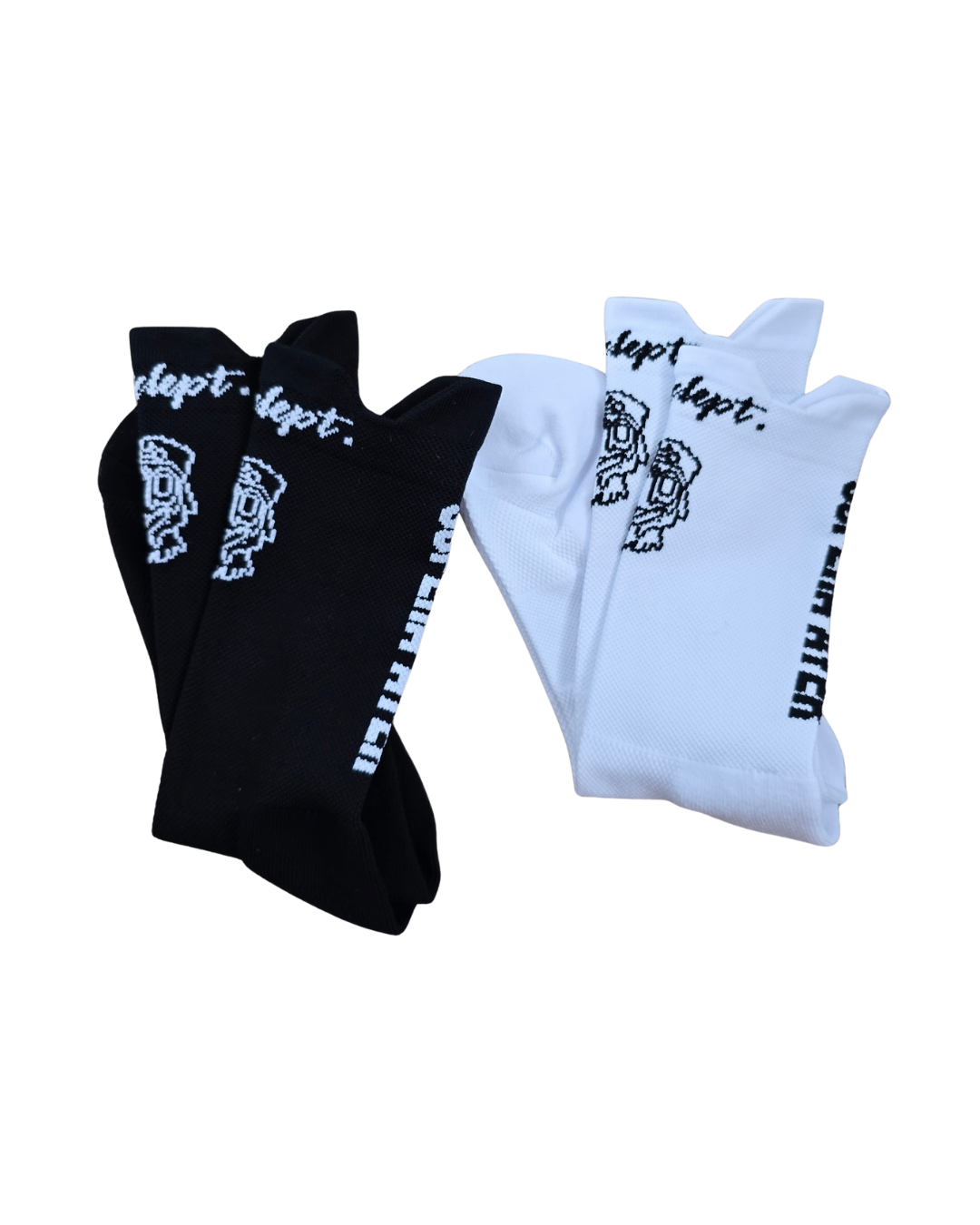 B&W Running socks