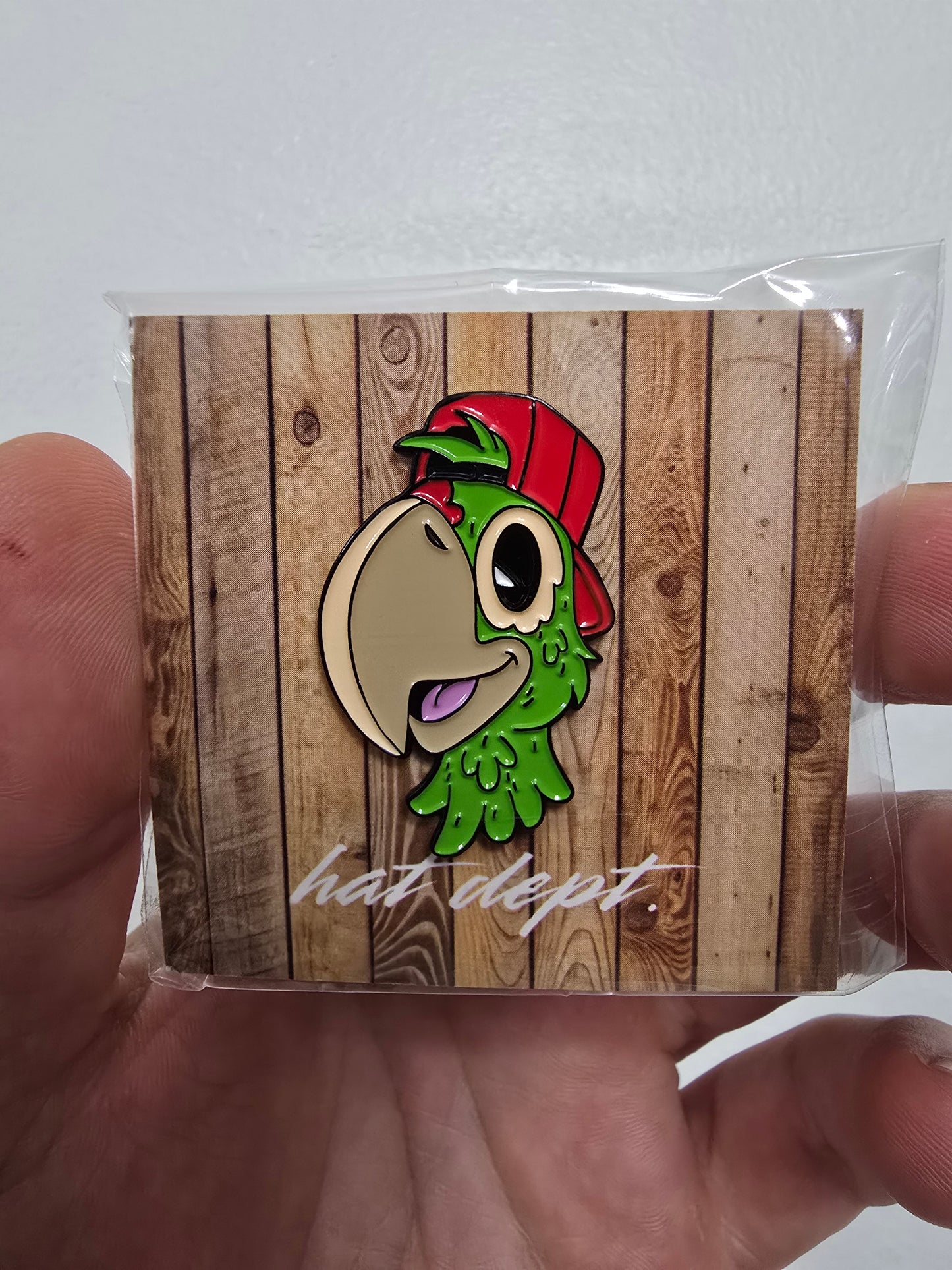 "THE HAT DEPT" PIN