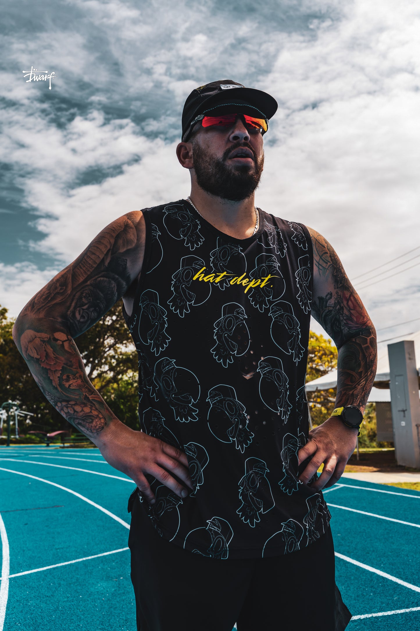 Black Running Tank๐๐ปโโ๏ธ๐งข