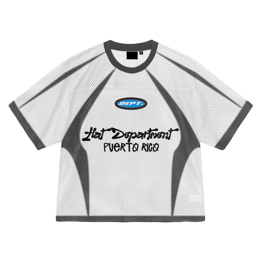 WHITE JERSEY PR (BOXY FIT)
