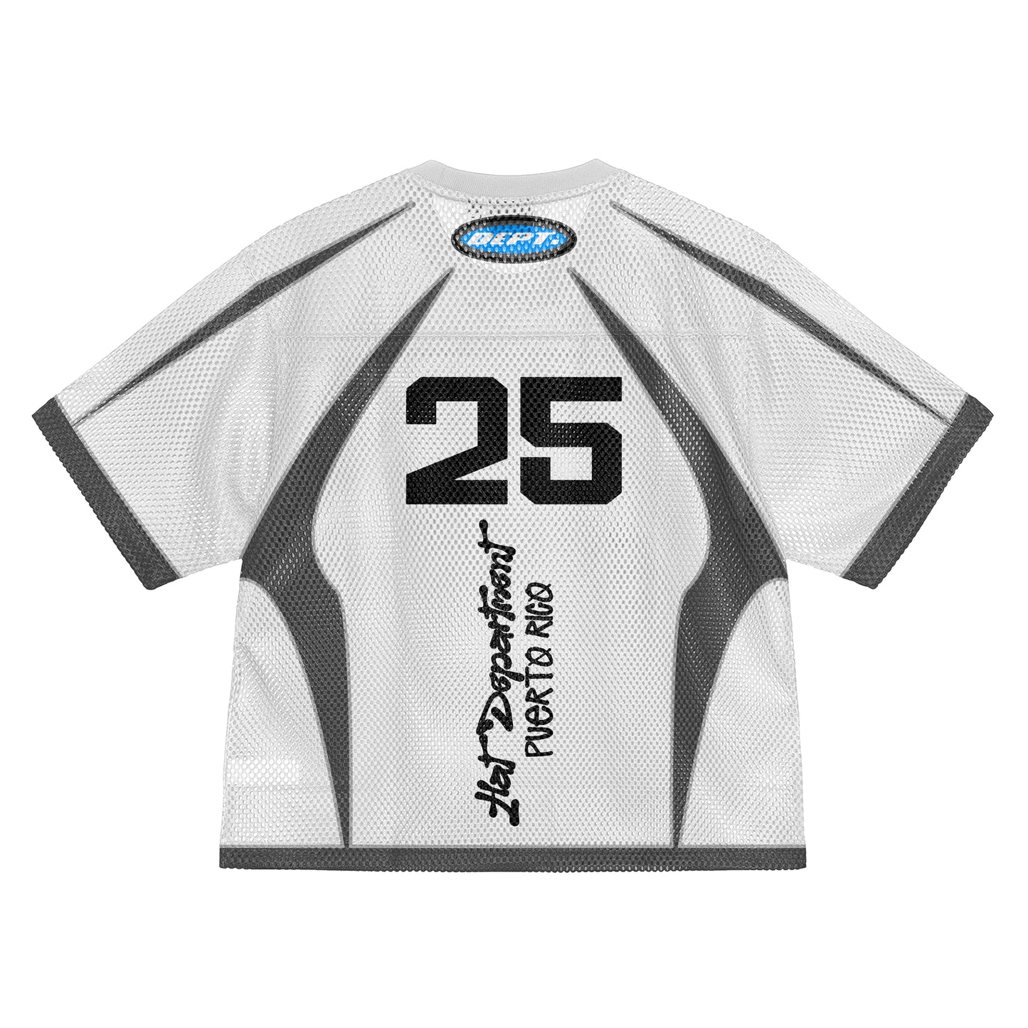 WHITE JERSEY PR (BOXY FIT)