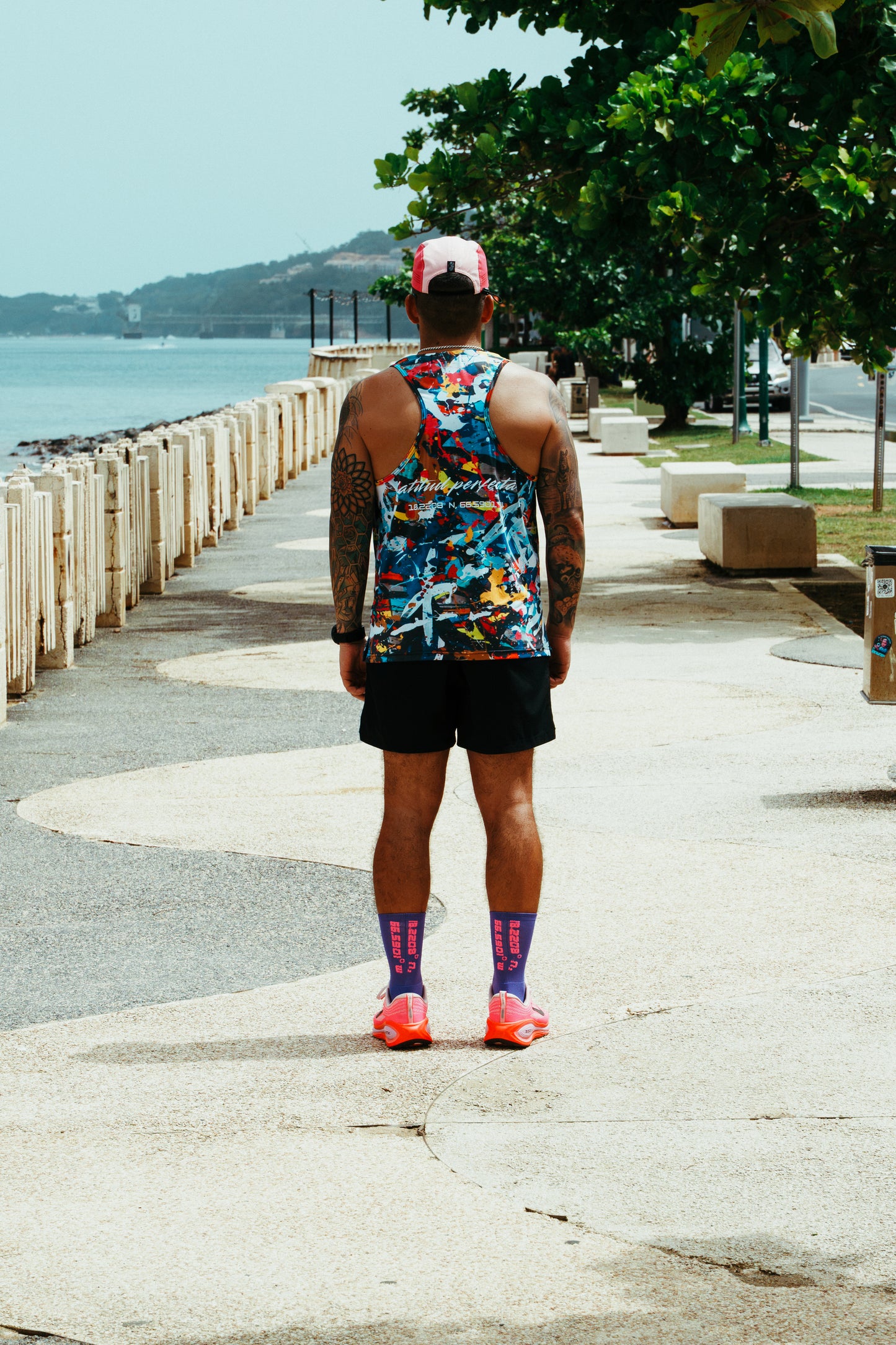Men Urban Splash running tank🎽