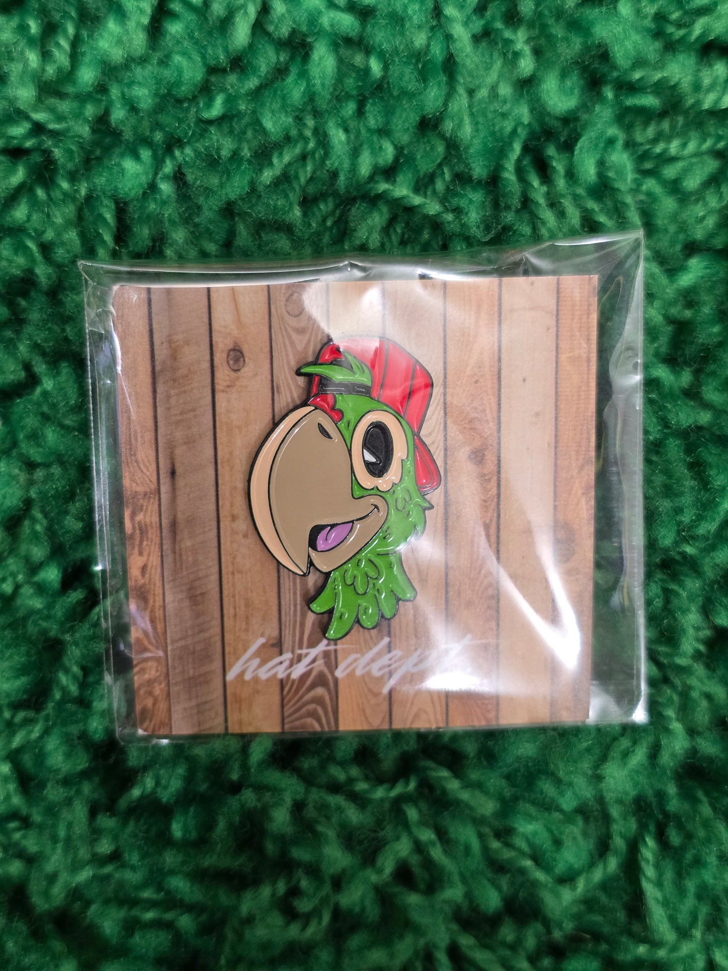 "THE HAT DEPT" PIN