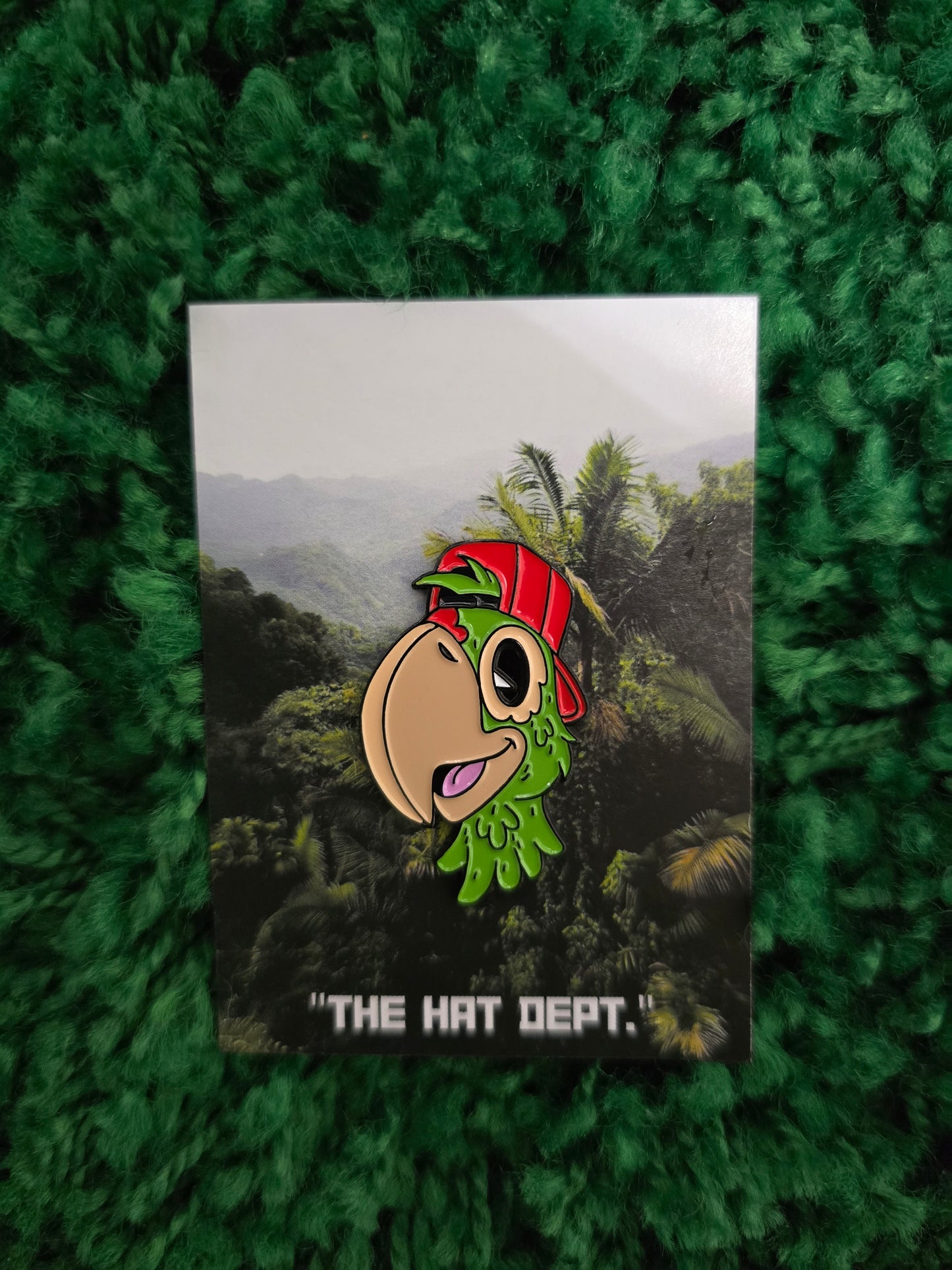"THE HAT DEPT" PIN