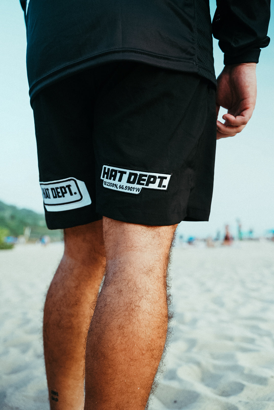 White Embroidery patch logos swimshort🩳🌊