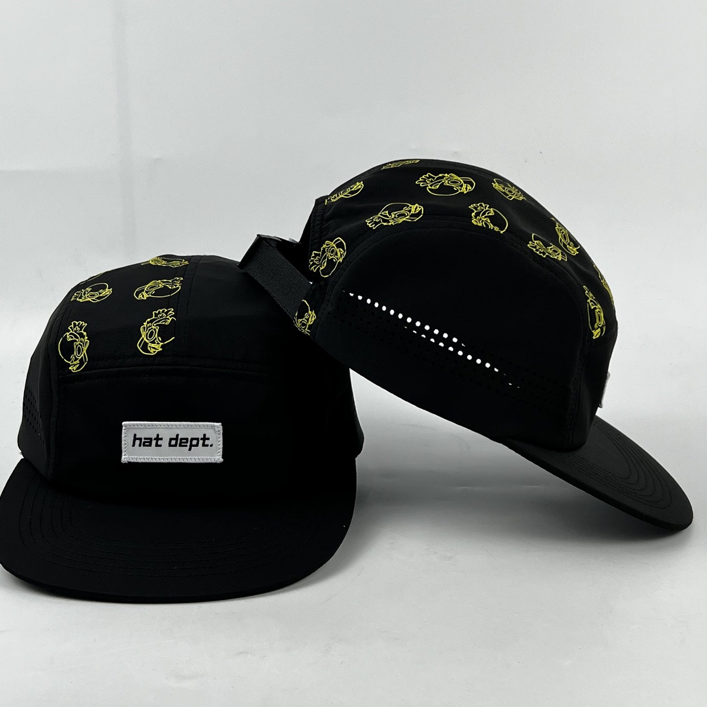 Black Running Hat 🧢🏃🏻‍♂️🦜