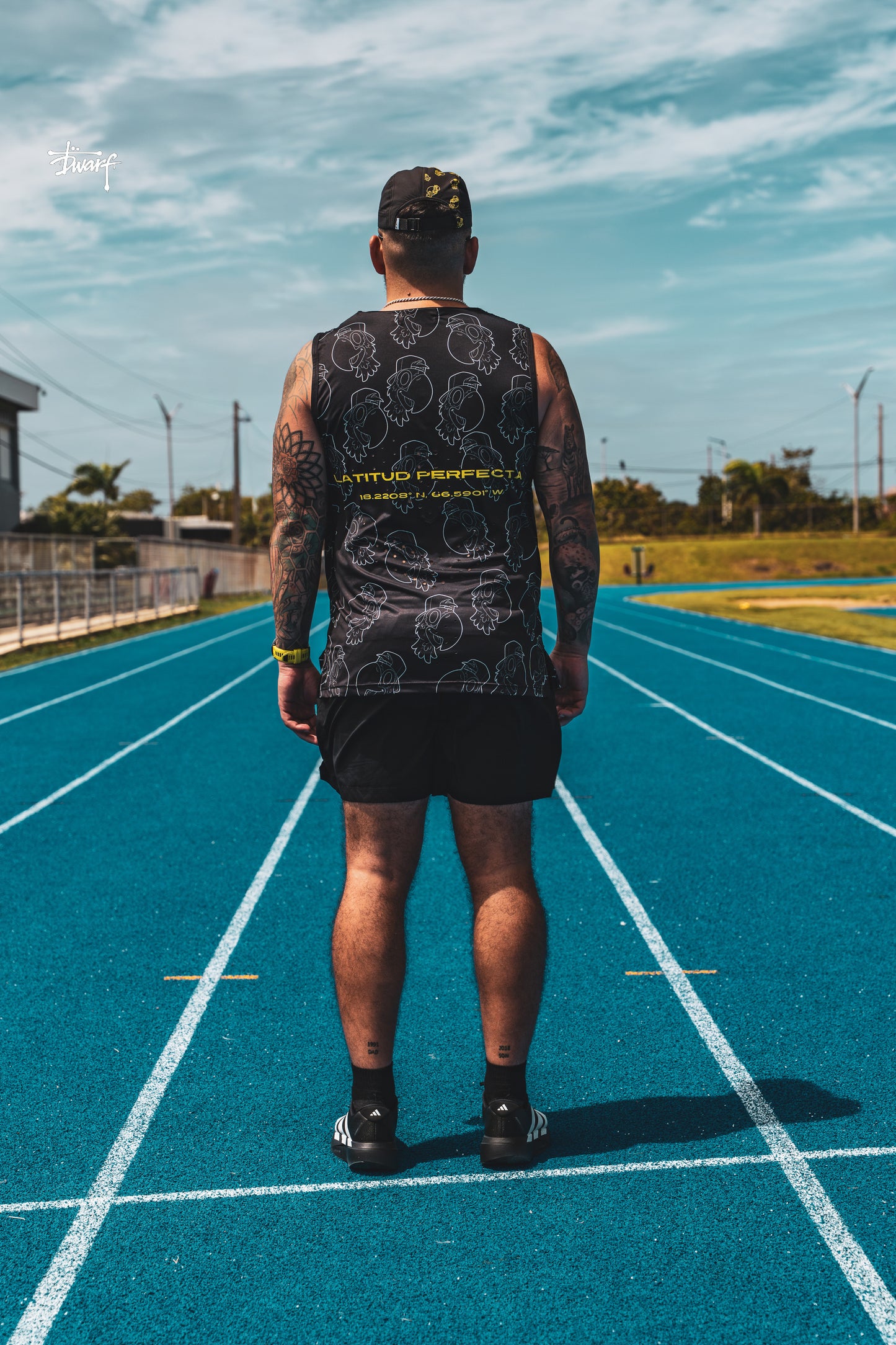Black Running Tank🏃🏻‍♂️🧢