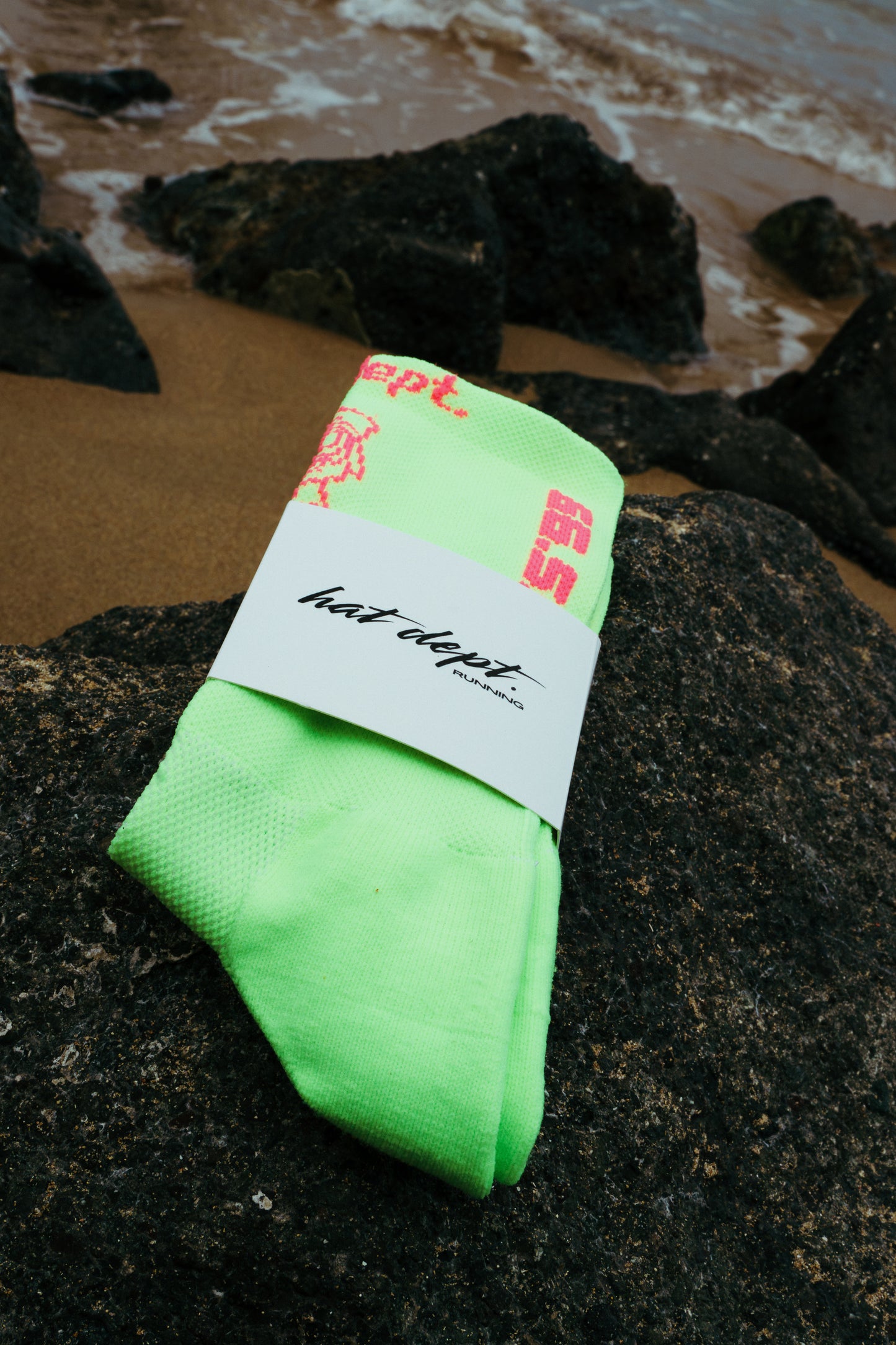 Pink Pulse🩷, Volt⚡️, Nova💜 running socks
