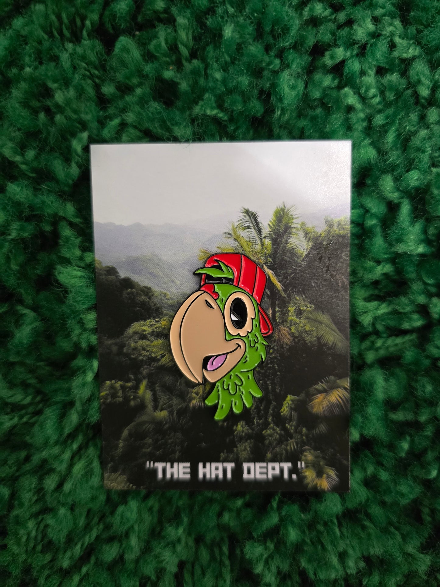 "THE HAT DEPT" PIN