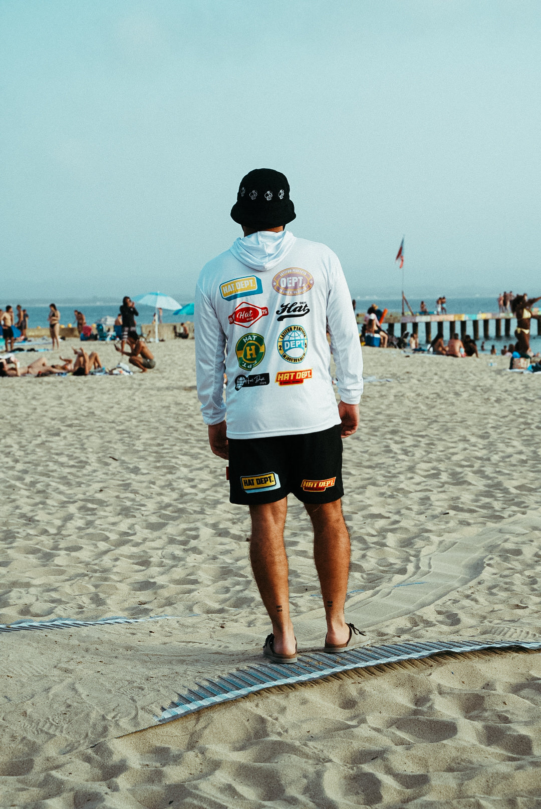 White colored rashguard🌊
