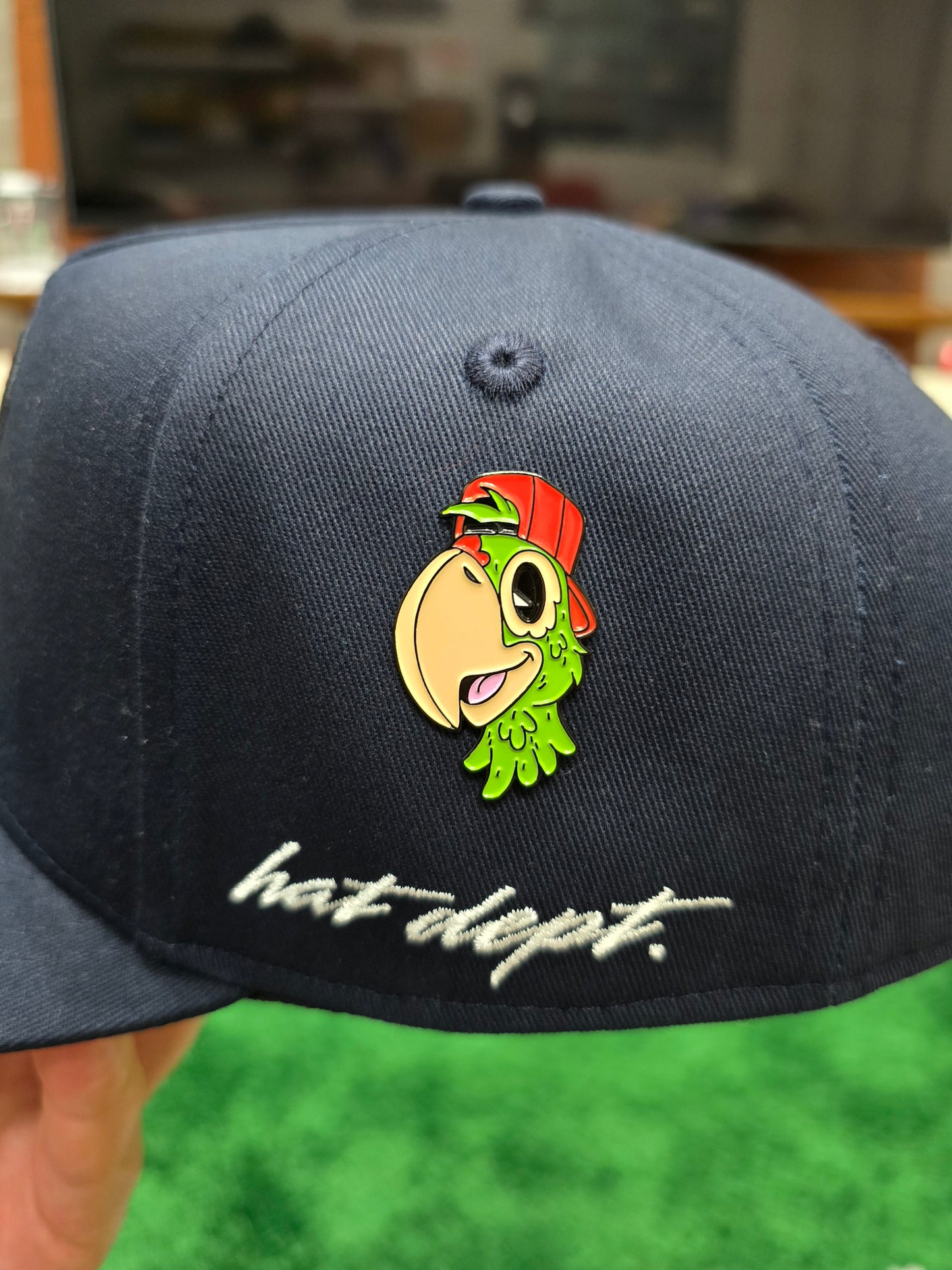 "THE HAT DEPT" PIN