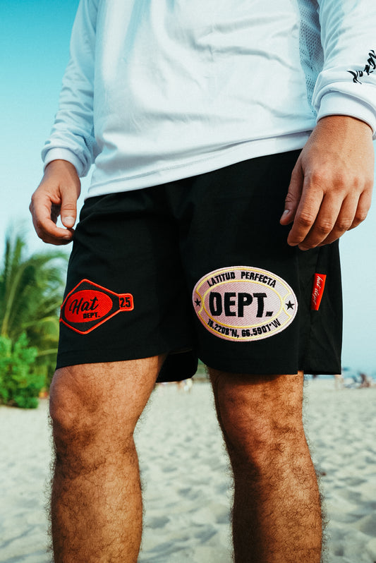 Colored Embroidery patch logo swimshort🩳🌊
