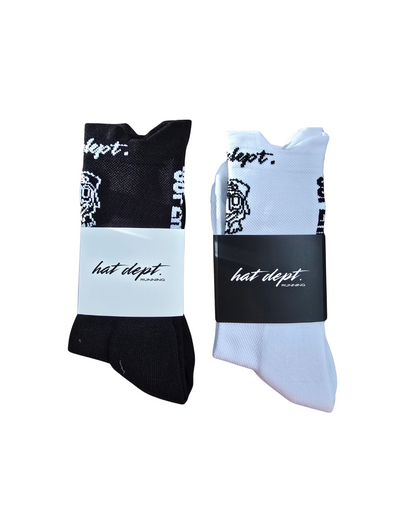 B&W Running socks